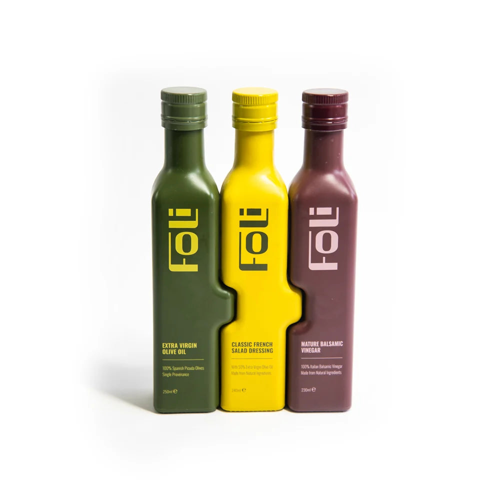 FOLI Premium Classic Salad Dressings Trio