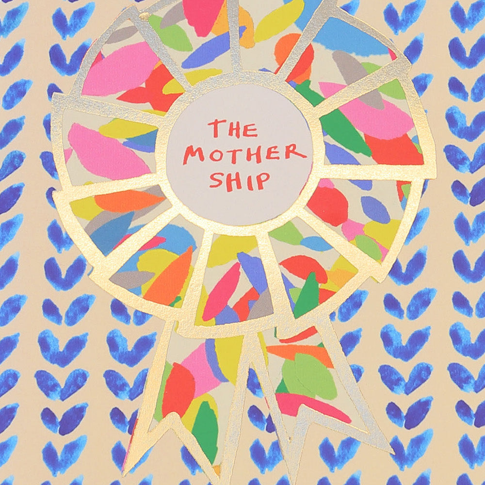 Poet and Painter - The Mothership Rosette Greetings Card