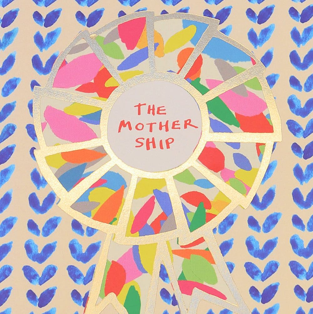 Poet and Painter - The Mothership Rosette Greetings Card