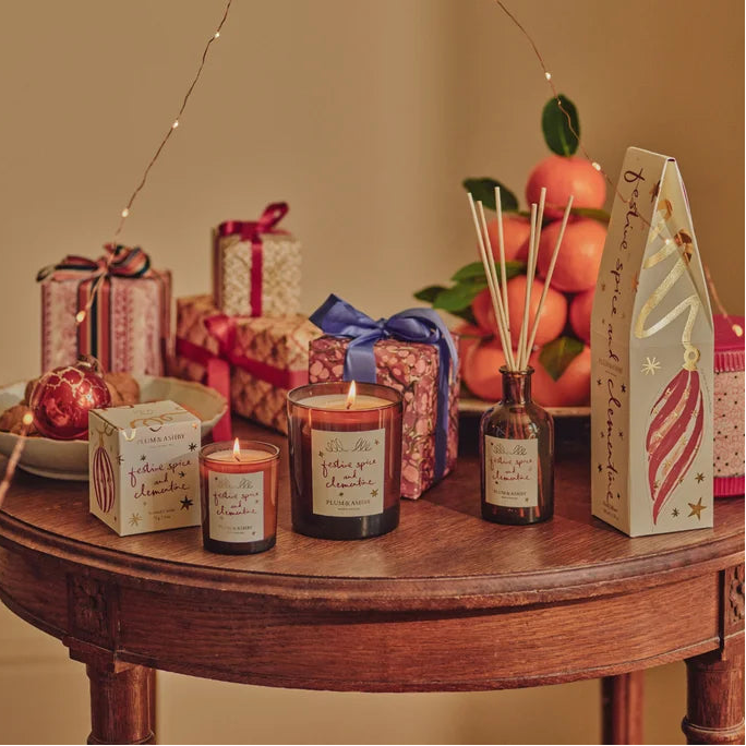 Plum & Ashby - Festive Spice & Clementine Votive