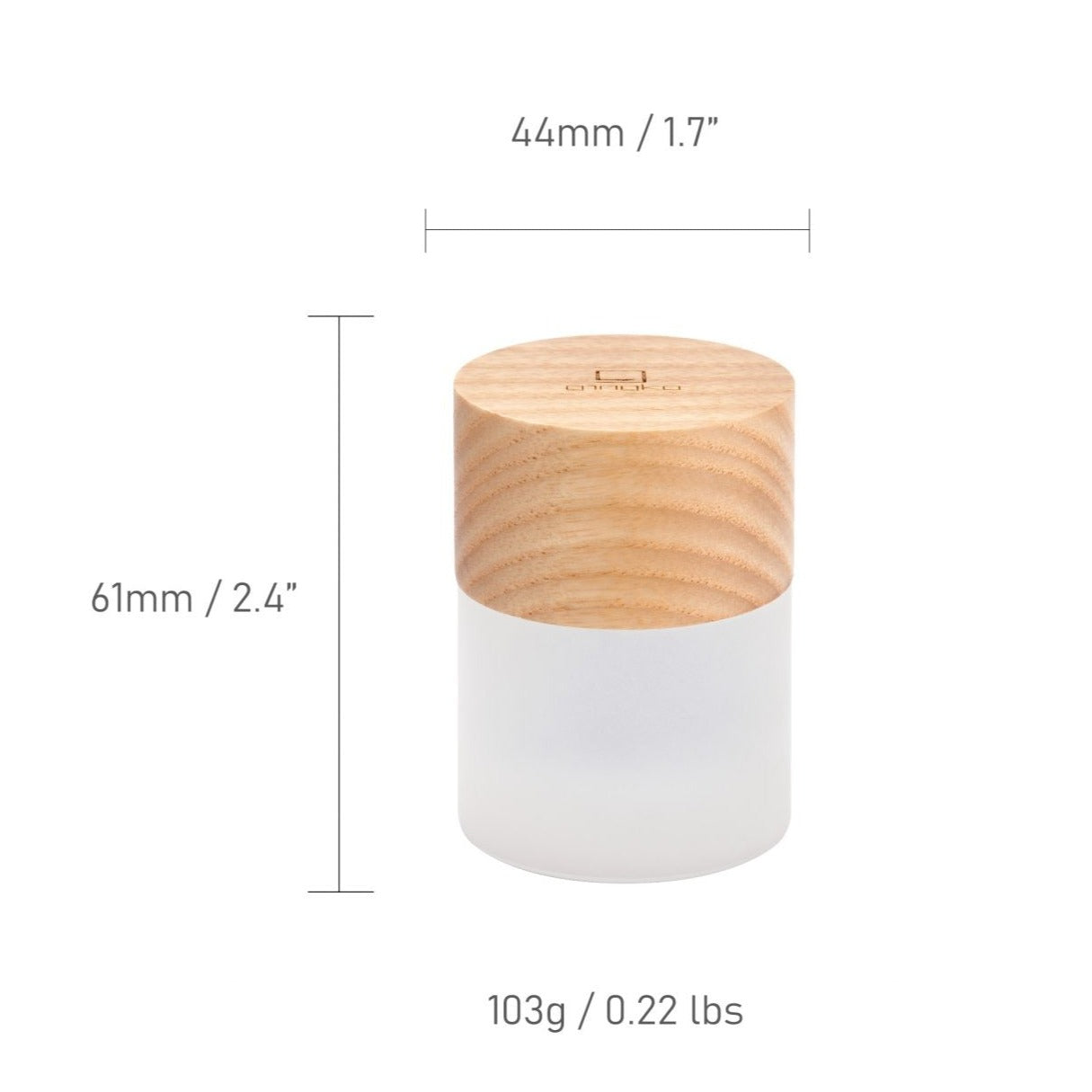 Gingko Mini Lemelia Light - White Ash