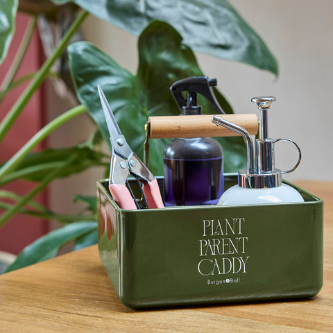 Burgon & Ball Collector Plant Parent Caddy - Olive