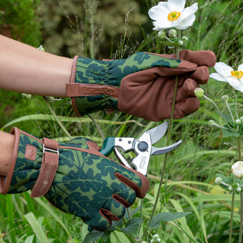 Oak Leaf Moss - Women's Gardening Gloves S/M