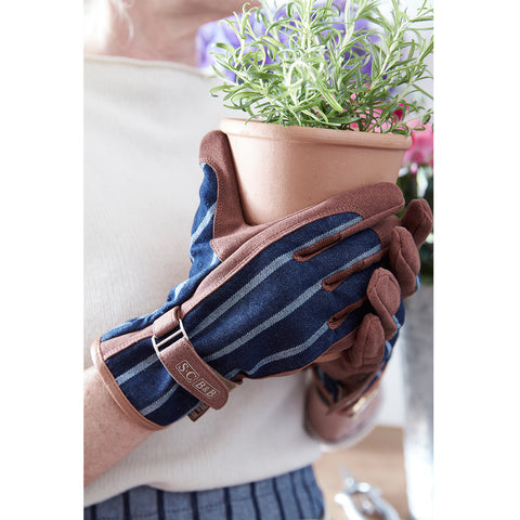 Sophie Conran Everyday Gloves - Ticking Women's Gardening Gloves