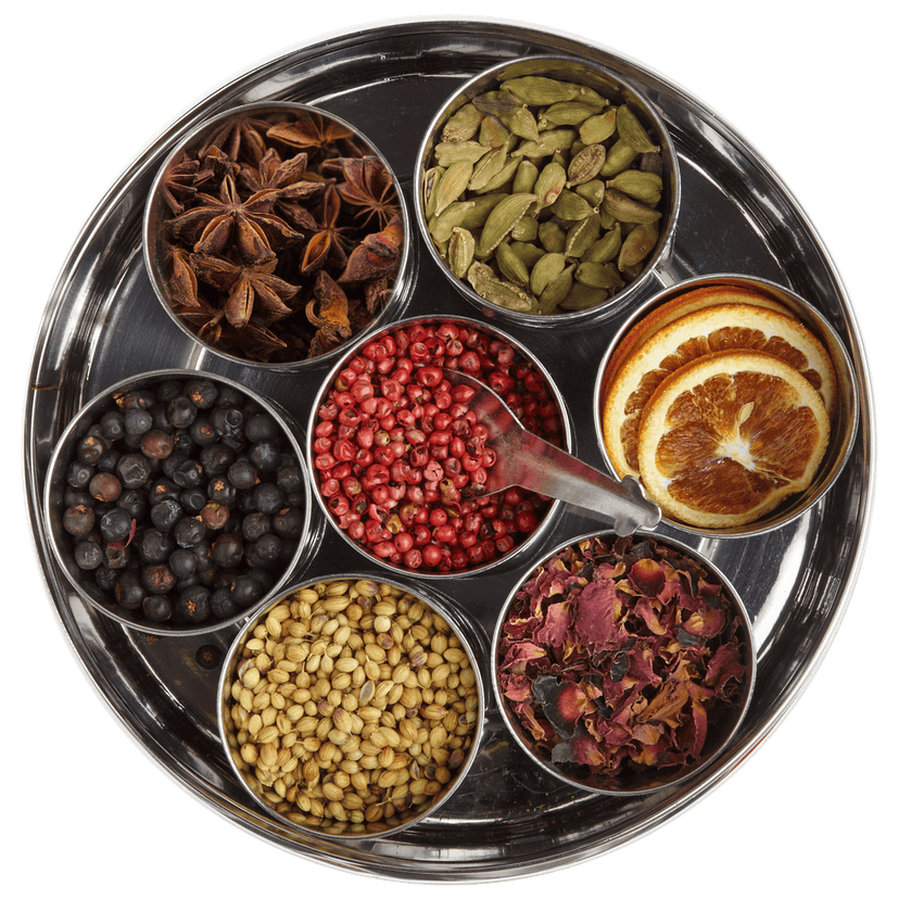Gin Botanicals Tin with 7 Botanicals