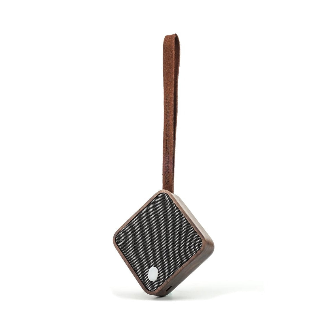 Gingko MI Square Pocket Bluetooth Speaker - Walnut