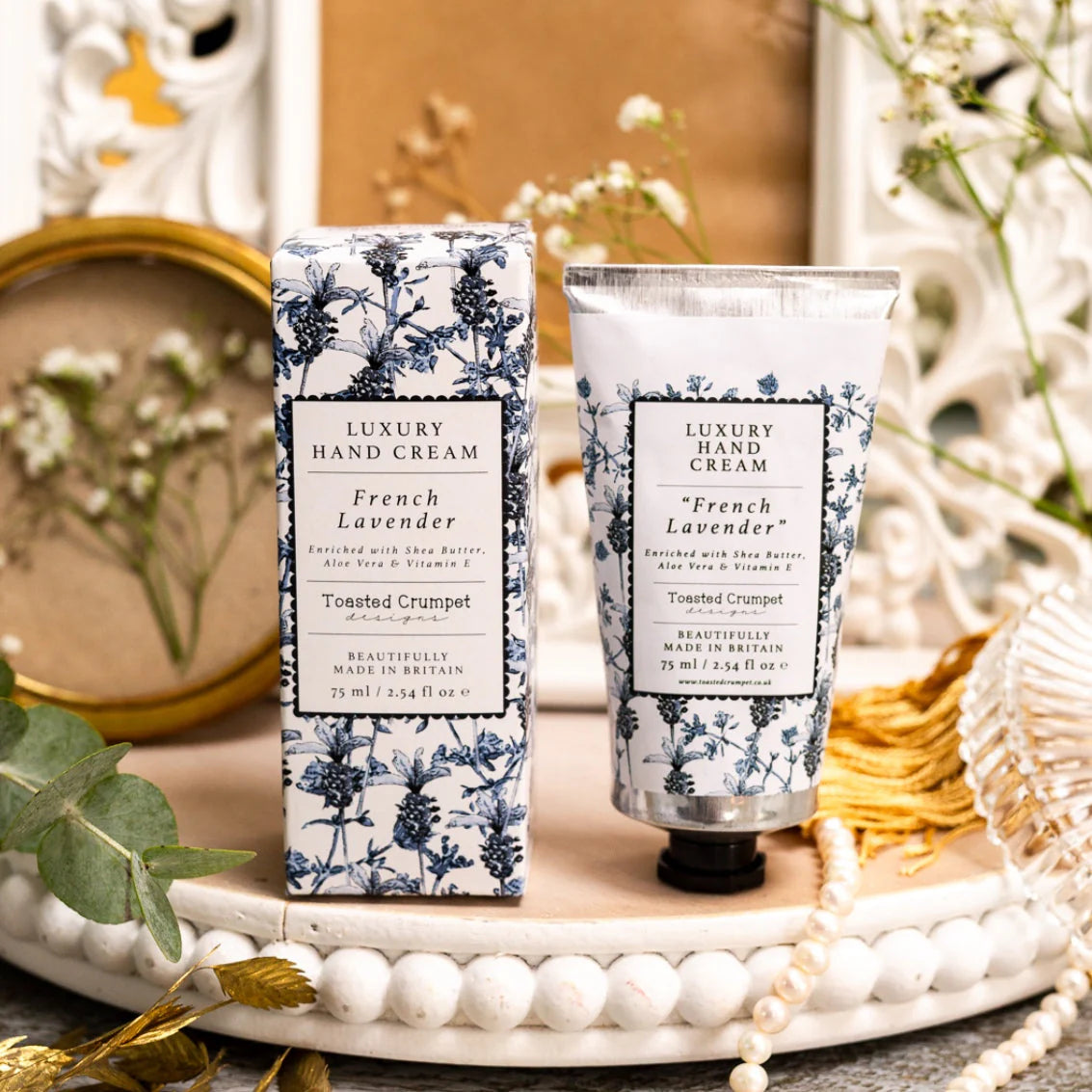 Toasted Crumpet - French Lavender Luxury Hand Cream