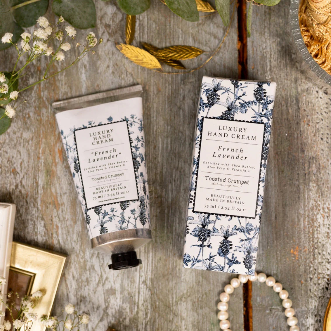 Toasted Crumpet - French Lavender Luxury Hand Cream