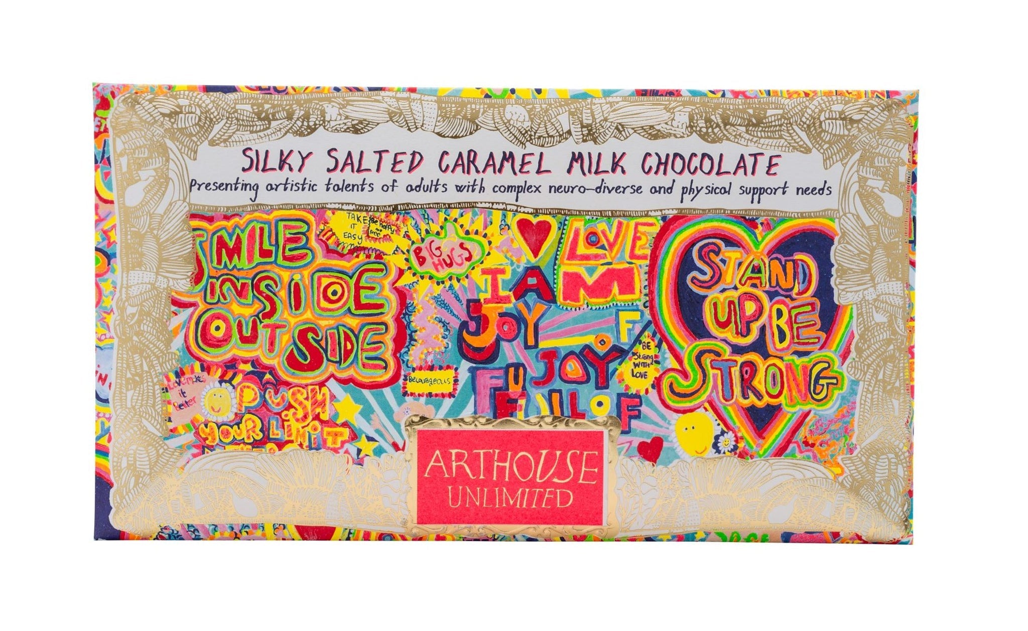 Arthouse Unlimited Chocolate - Full of Joy Silky Salted Caramel Milk Chocolate