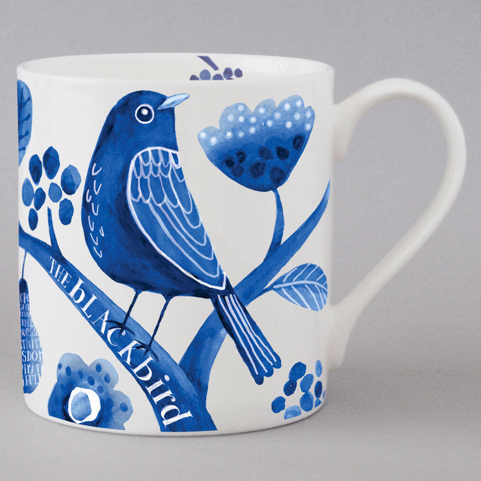 Repeat Repeat -  Indigo Blackbird Mug