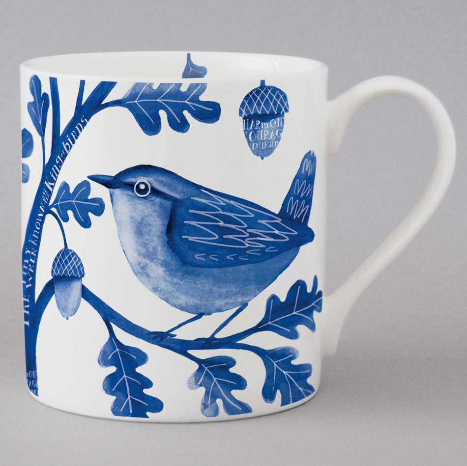 Repeat Repeat -  Indigo Wren Mug