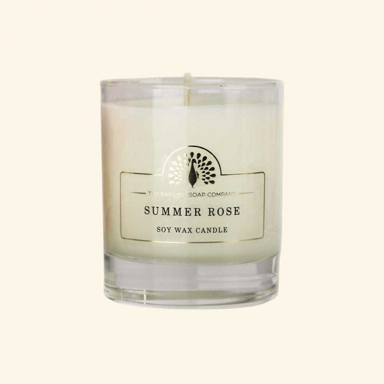 English Soap Company - Signature Summer Rose Scented Candle