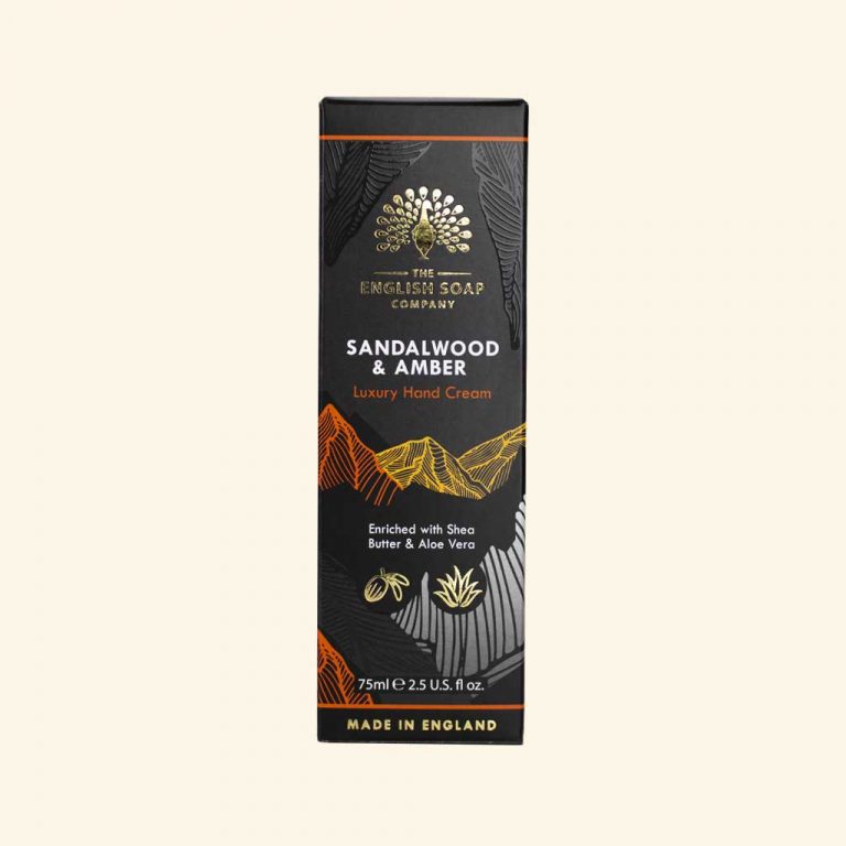 English Soap Company - Radiant Sandalwood and Amber Hand Cream