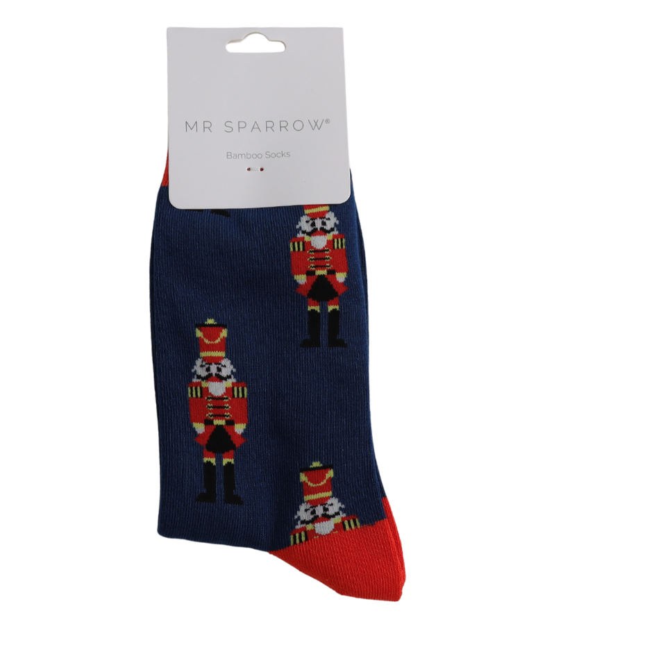 Mr Sparrow - Nutcracker Navy Socks