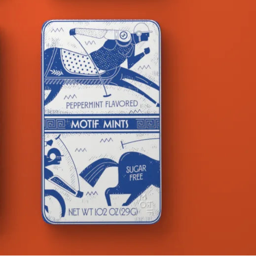 Motif Mints - Porcelain