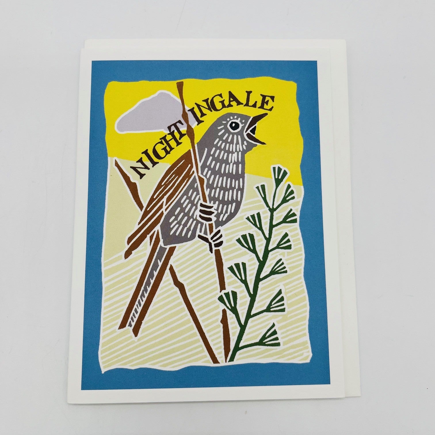 The Art File - Songbird Nightingale Card