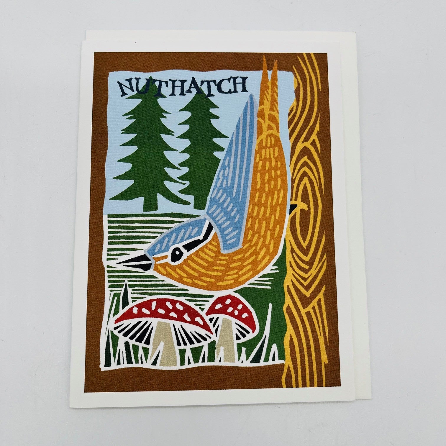 The Art File - Songbird Nuthatch Card