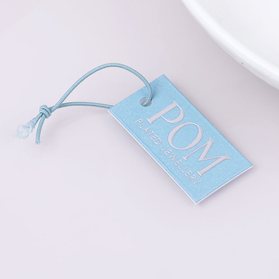 POM - Silver Plated Simple Curve Hinged Bangle