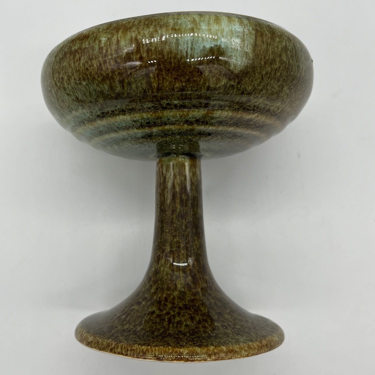 Studio Pottery Pedestal Bowl