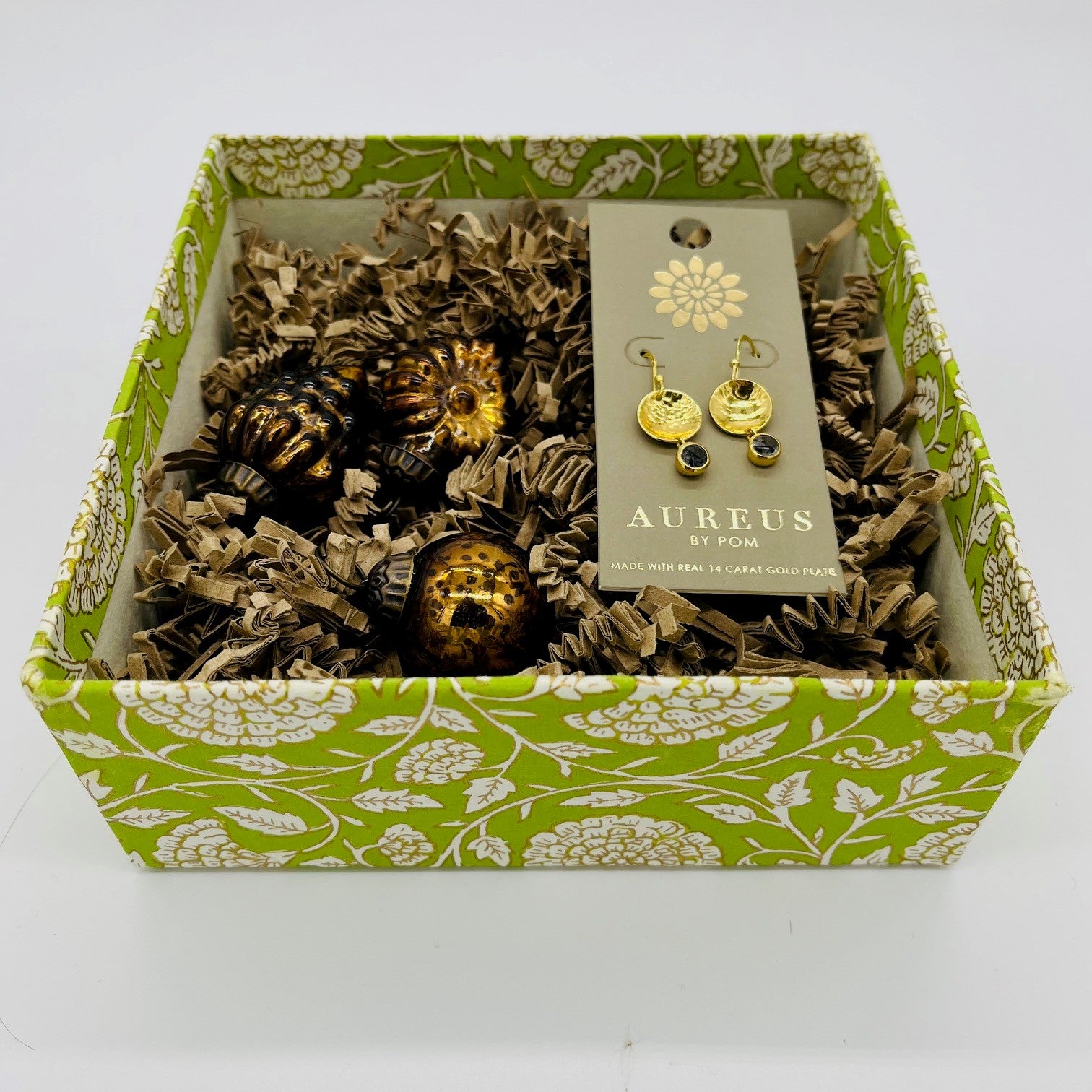 Aureus Earrings Gift Box