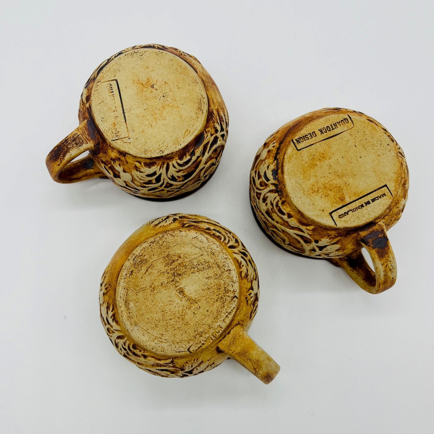 Quantock Pottery Tea Set - Floral Wild Rose