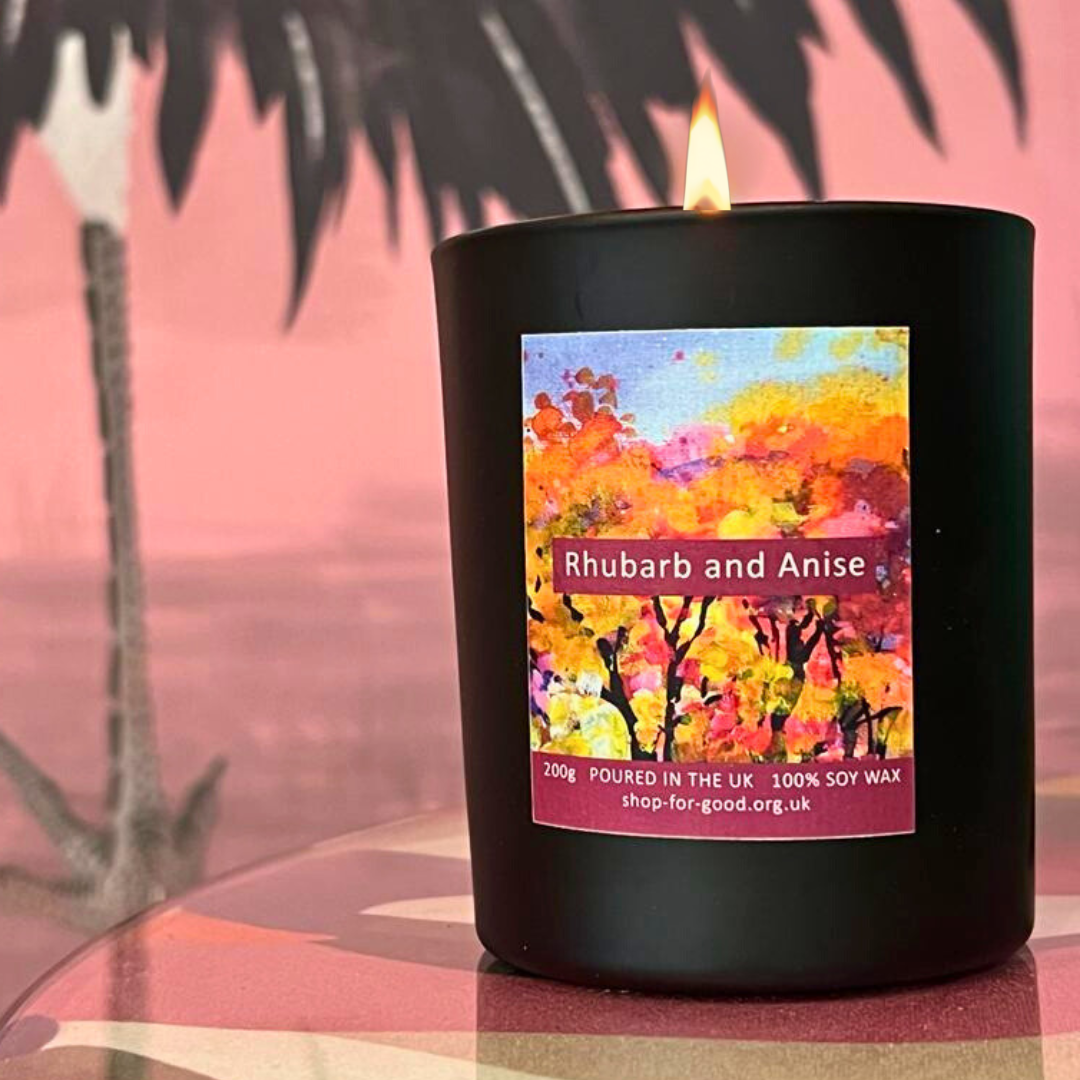 Rhubarb and Anise Candle 200g