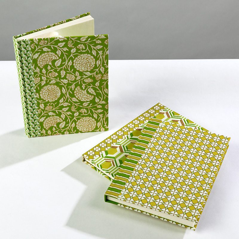 Handmade Green Notebook