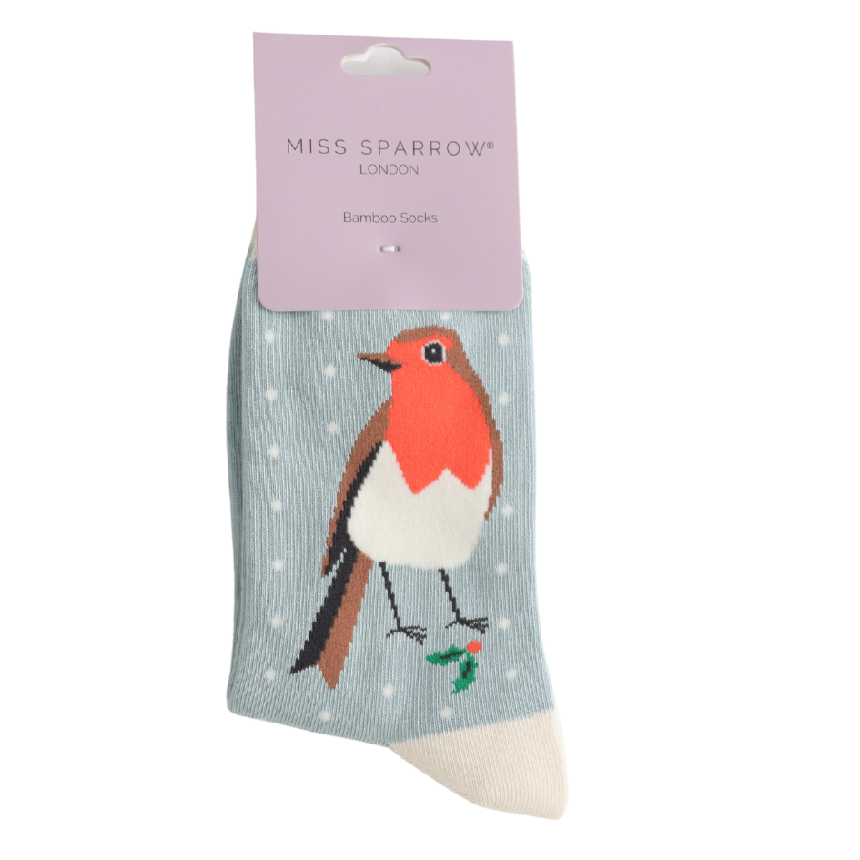 Miss Sparrow - Robin - Duck Egg