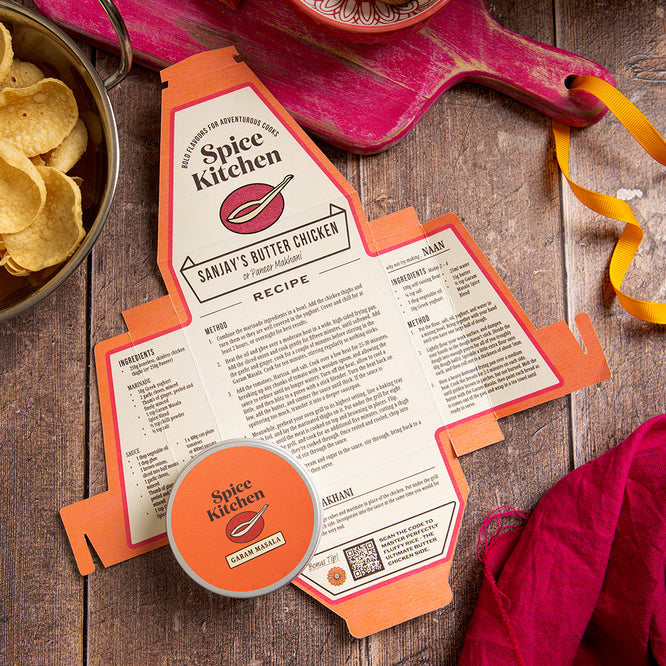 Spice Kitchen - Sanjay’s Butter Chicken (or Paneer Makhani) Recipe Kit