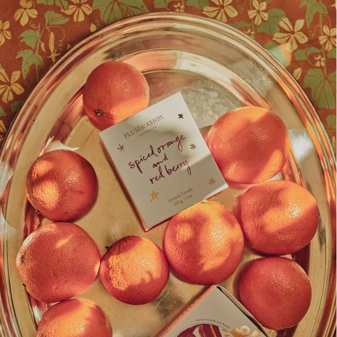 Plum & Ashby - Spiced Orange & Red Berry Candle