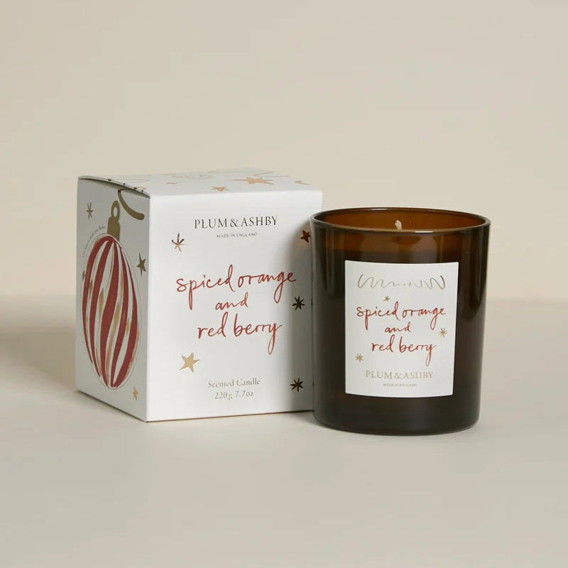 Plum & Ashby - Spiced Orange & Red Berry Candle