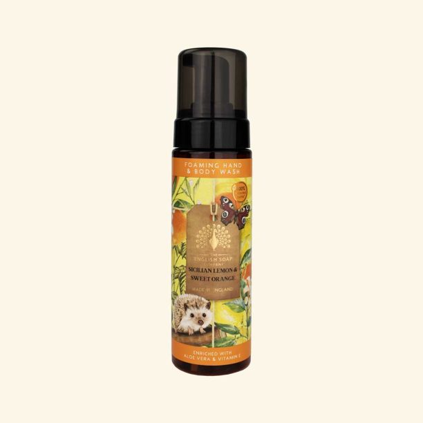 English Soap Company - Anniversary Sicilian Lemon and Sweet Orange Foaming Hand and Body Wash