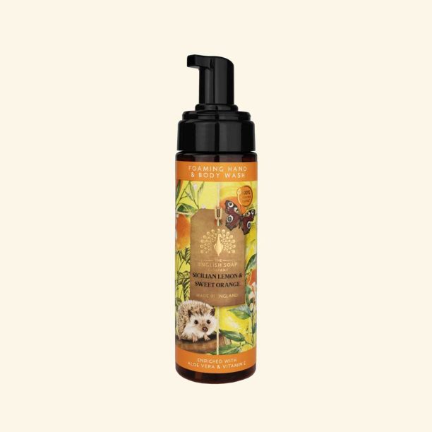 English Soap Company - Anniversary Sicilian Lemon and Sweet Orange Foaming Hand and Body Wash