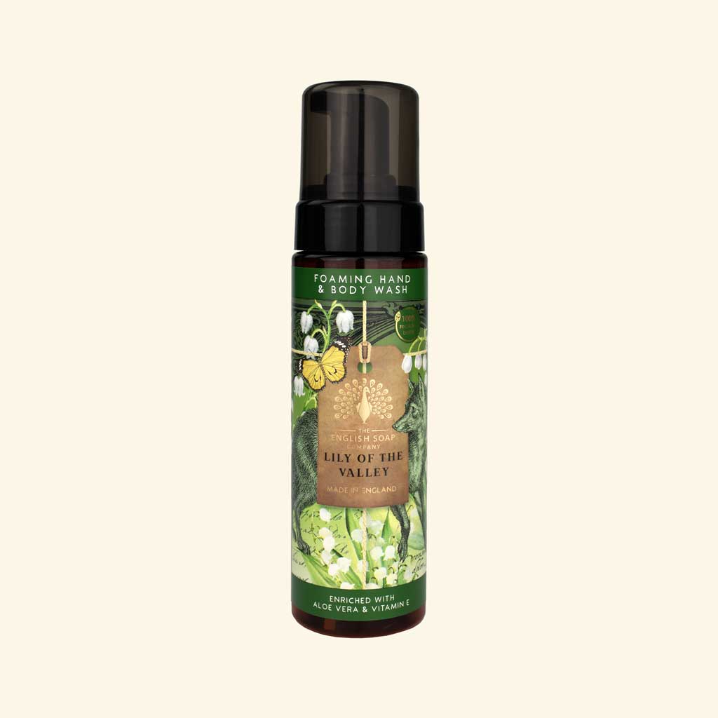 English Soap Company - Anniversary Lily of the Valley Foaming Hand and Body Wash