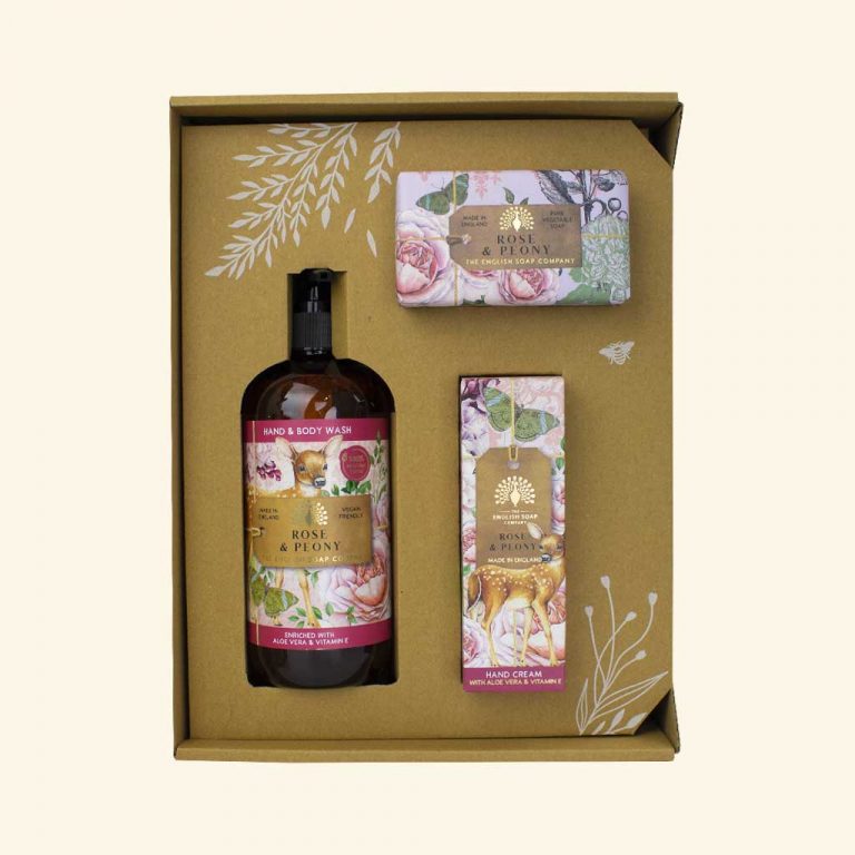 Anniversary Collection - Hand & Body Gift Set - Rose & Peony