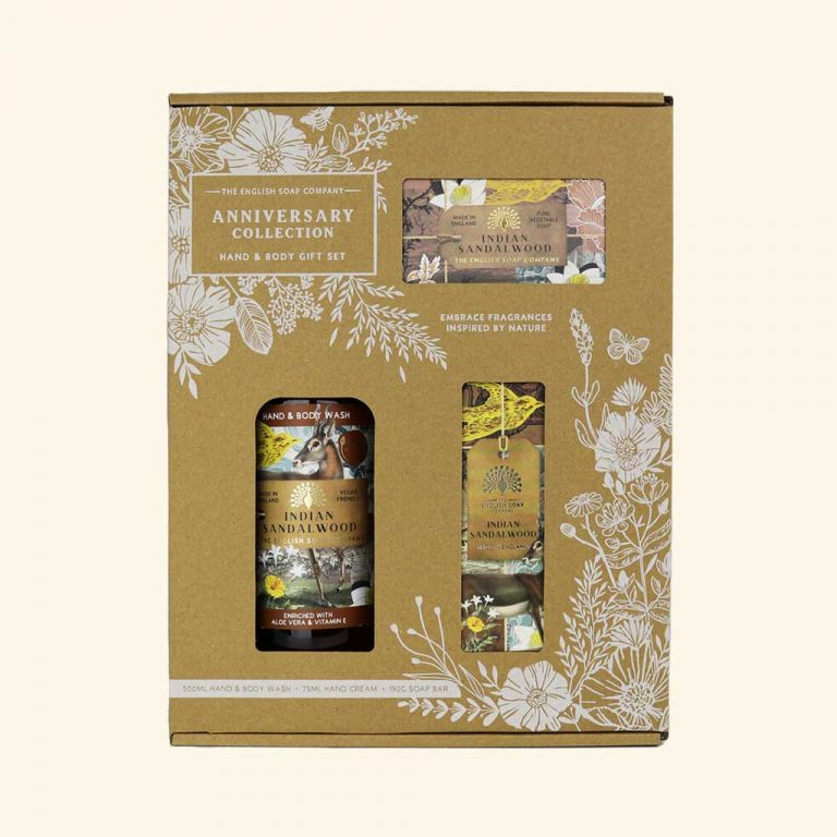 Anniversary Collection - Hand & Body Gift Set - Indian Sandalwood