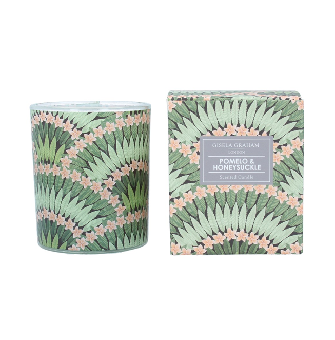 Pomelo & Honeysuckle Deco Fans Scented Candle