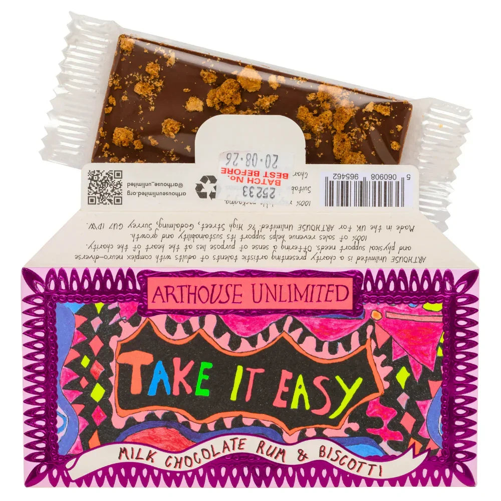 Arthouse Unlimited - Joy Sized: Take It Easy, Milk Chocolate Rum & Biscotti