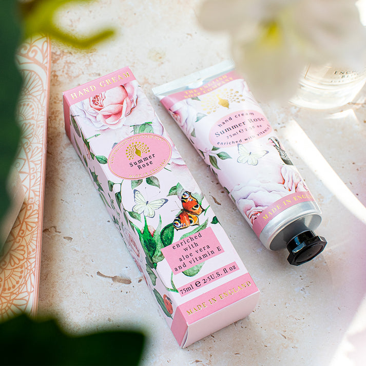 English Soap Company - Summer Rose Hand Cream