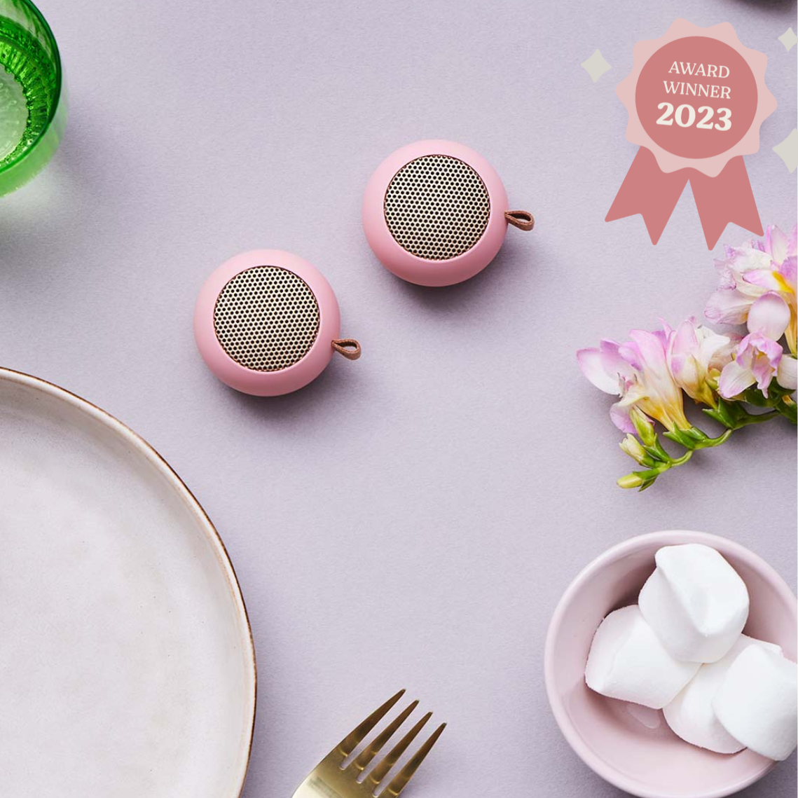 aGO Mini Bluetooth Speaker by Kreafunk - Fresh Pink