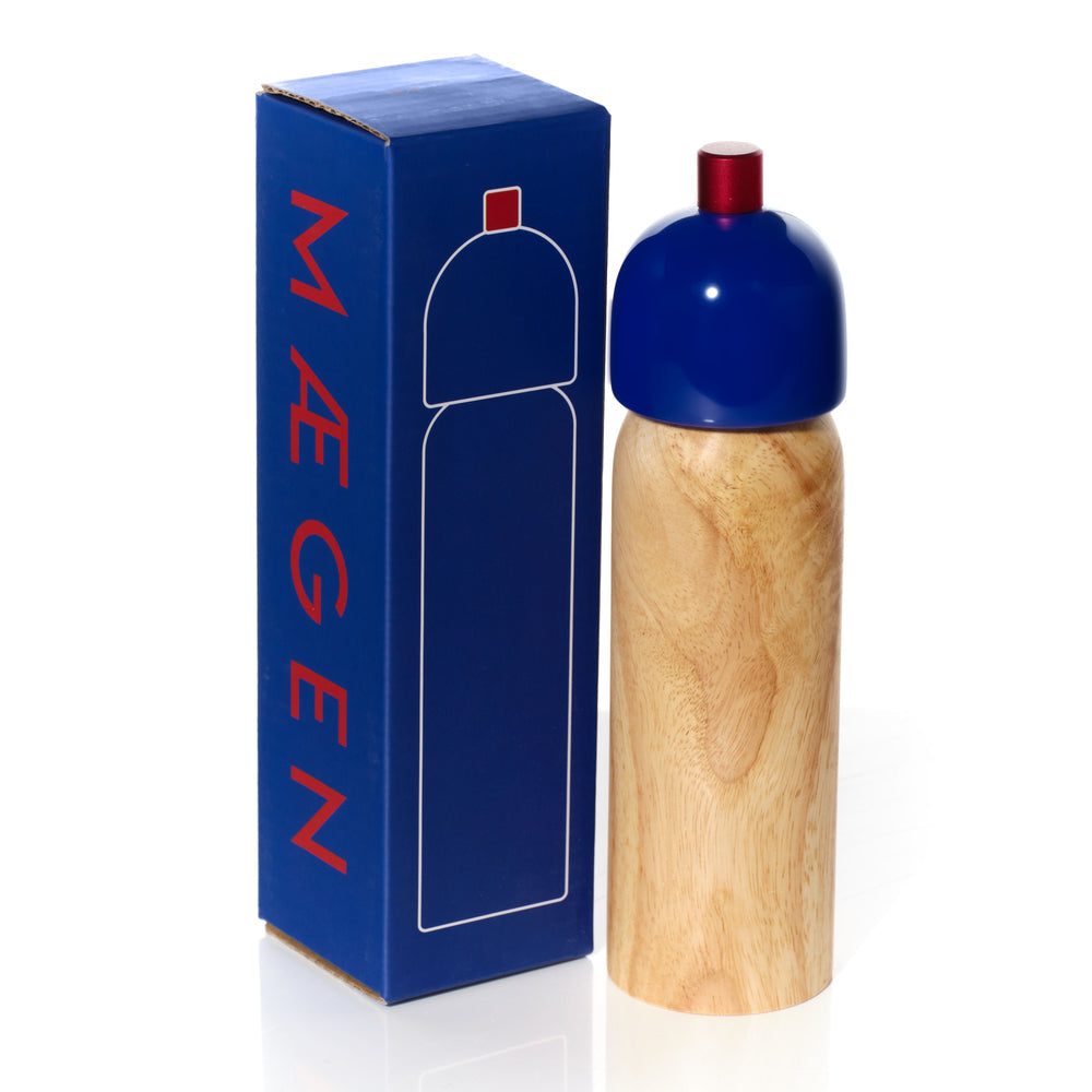 MÆGEN Salt & Pepper Grinder | Navy & Red - Small & Large