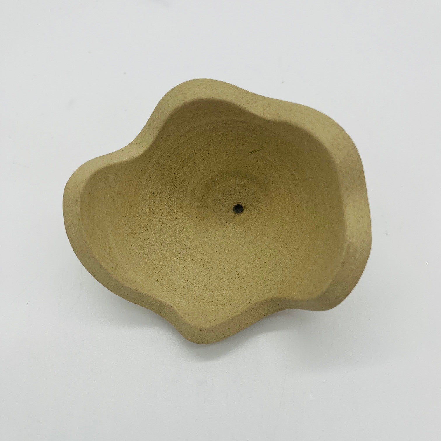 Studio Pottery - Undulated Lidded Pot from Stapleton House