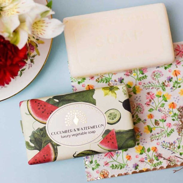 Vintage Cucumber & Watermelon Soap