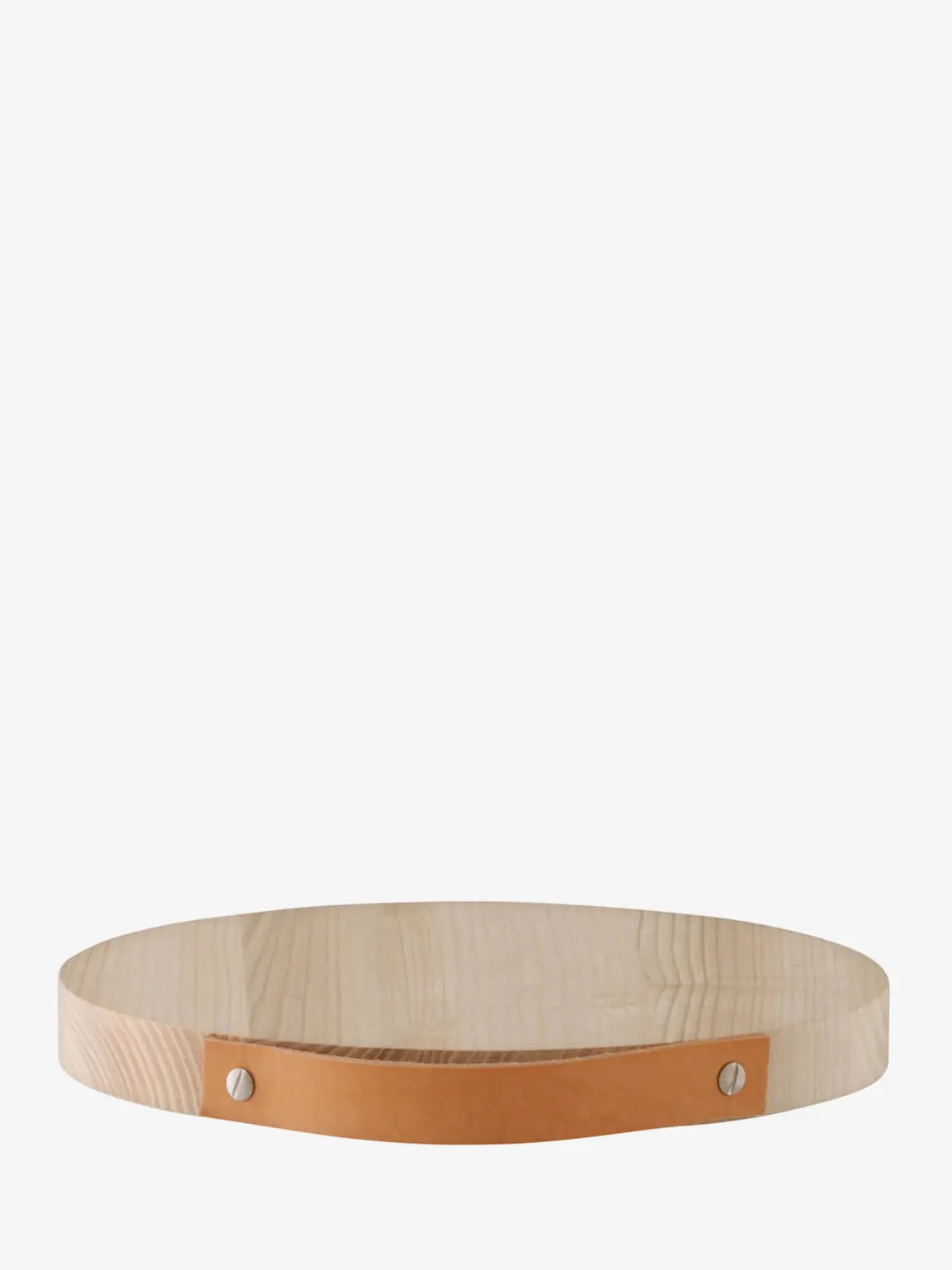 LSA Utility Board Ash & Leather Handle dia:25cm
