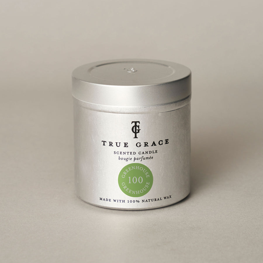 True Grace Scented Tin Candle -  Greenhouse
