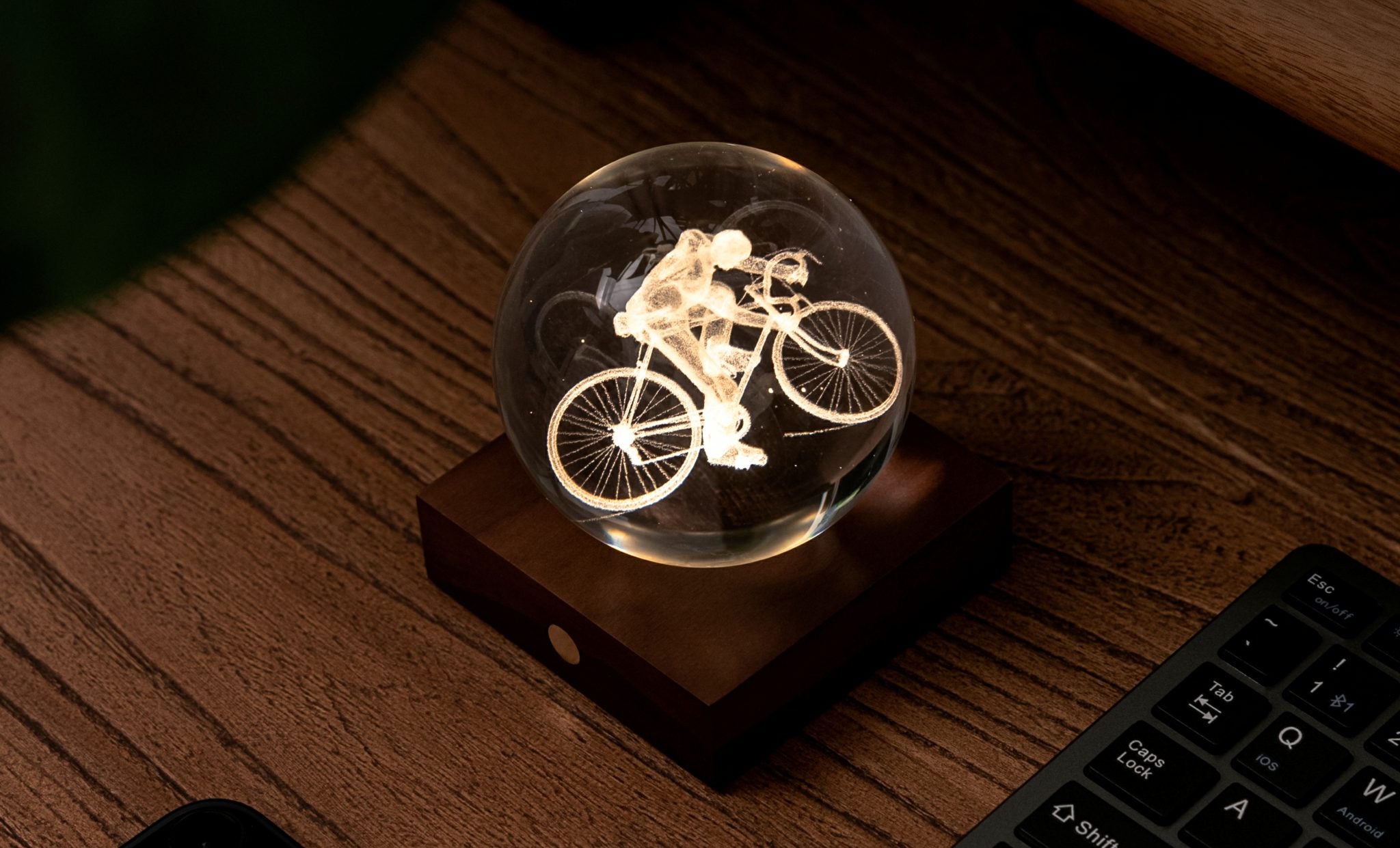 Gingko Amber Crystal Light - Cyclist