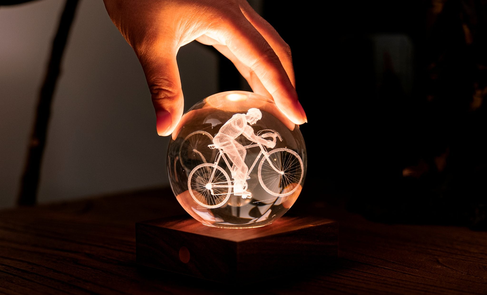 Gingko Amber Crystal Light - Cyclist