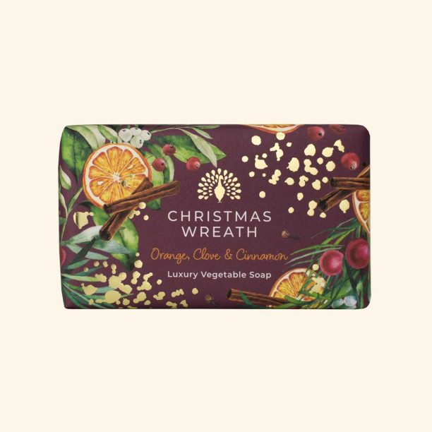 Christmas Tidings Christmas Wreath Soap