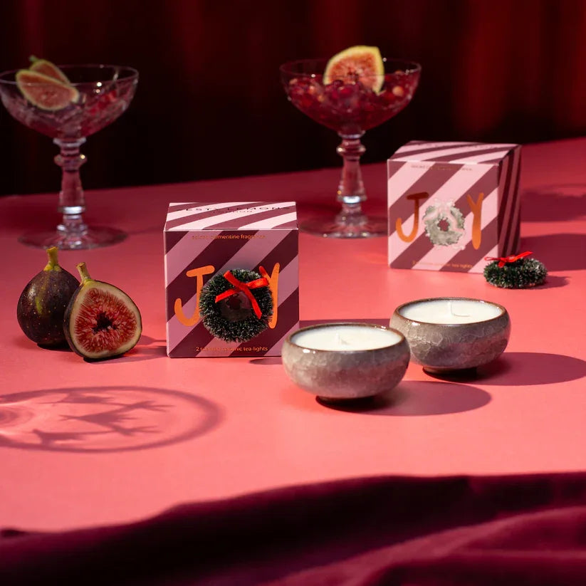 Joy Tea Lights (Box of 2) - Spiced Clementine