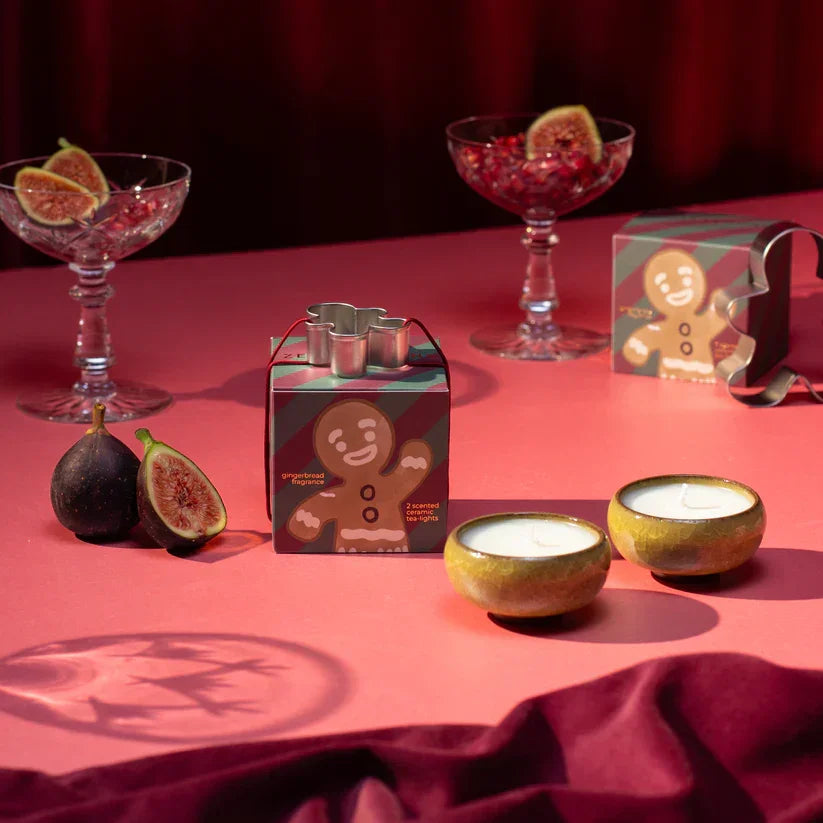 Gingerbread Tea Lights (Box of 2)